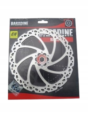 TARCZA HAMULCOWA 203MM + 6 śrub T25 BARADINE DB-01 Marka Baradine