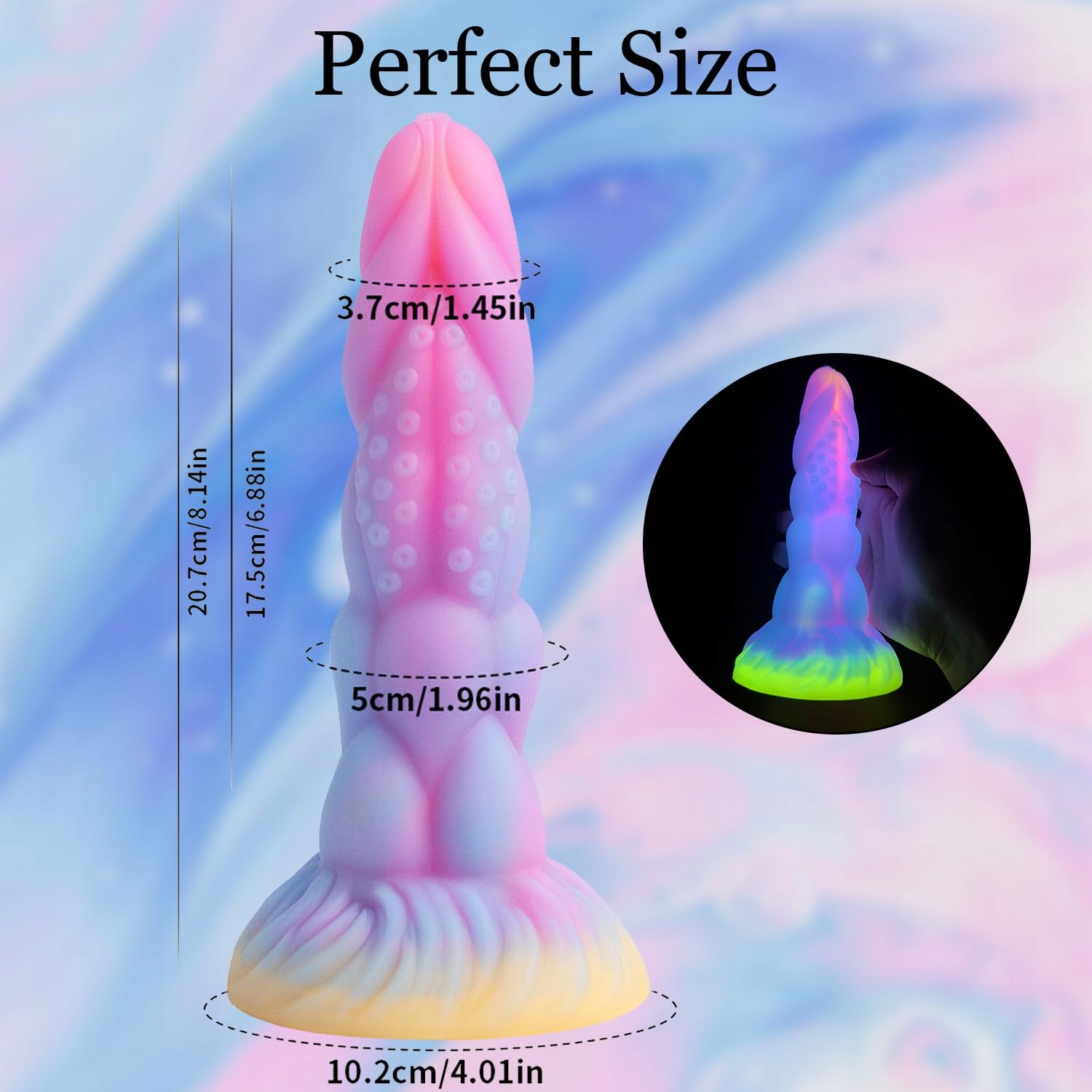 REALISTISCHER Monster Silikon Dildo Ogromny Dildo Analny Z Silikonu — miniatura 5