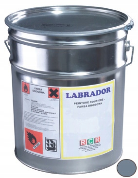 Farba Drogowa Labrador szara do betonu, kostki brukowej opakowanie 15 kg