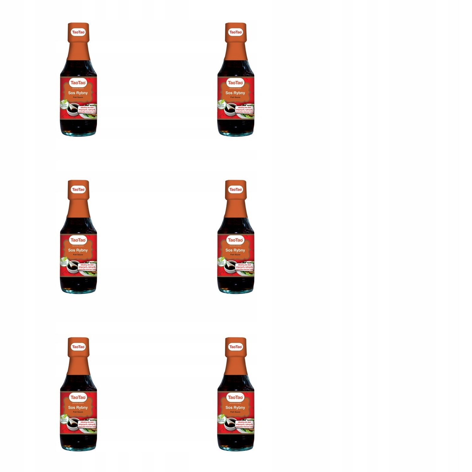 6x 200ml Taotao sos rybny Zgrzewka