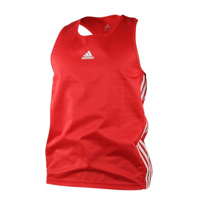Boxerské tričko Adidas Červená/Bílá Velikost: Xs