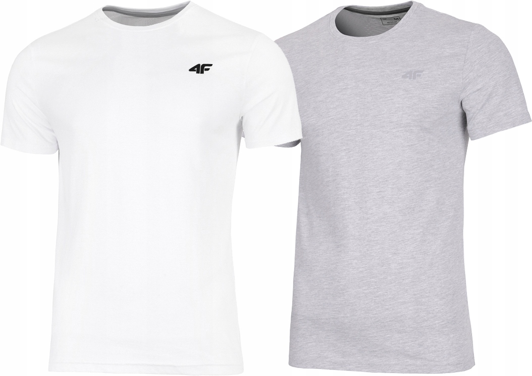 

4F Zestaw 2szt. Męska Koszulka T-shirt / rozm XXL