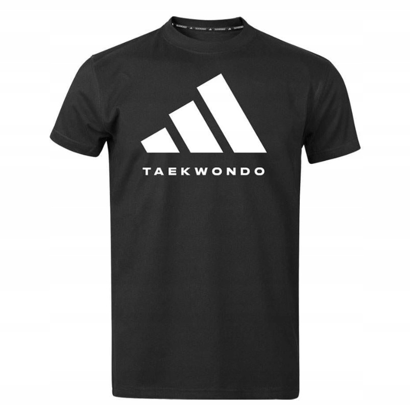 Koszulka Adidas LifeStyle Taekwondo Czarny Rozmiar: S