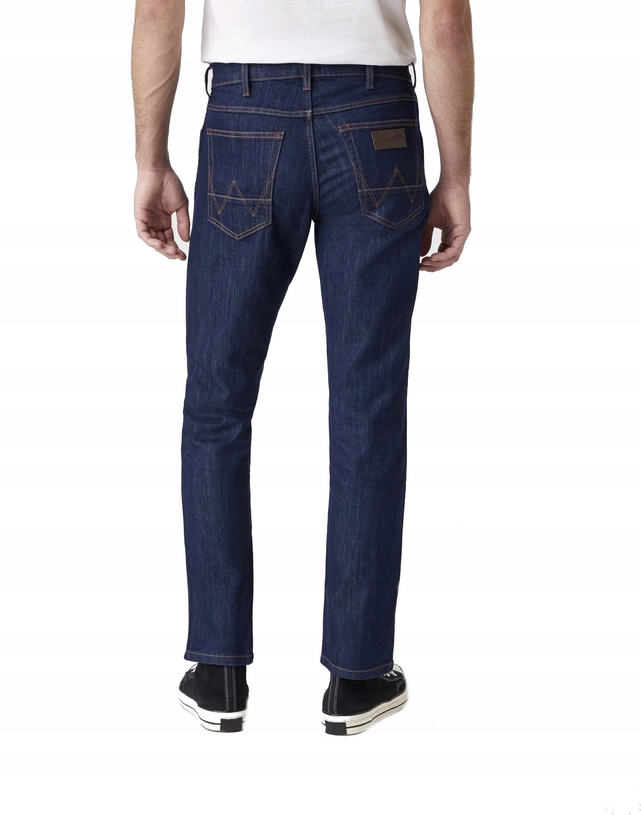 Pánské jednoduché džíny Wrangler Greensboro Ocean Squall W15Q2655Z 30/34
