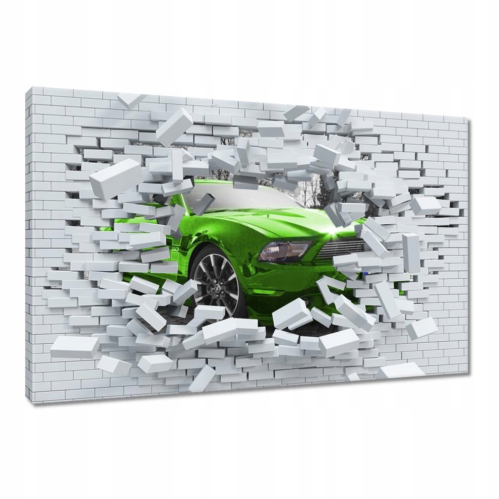 

Obrazy 60x40 Zielony Ford Mustang Usa
