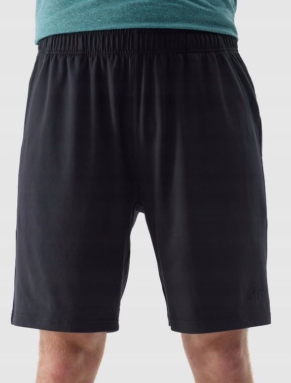 spodenki męskie treningowe 4F szybkoschnące XXL czarny Cechy dodatkowe brak