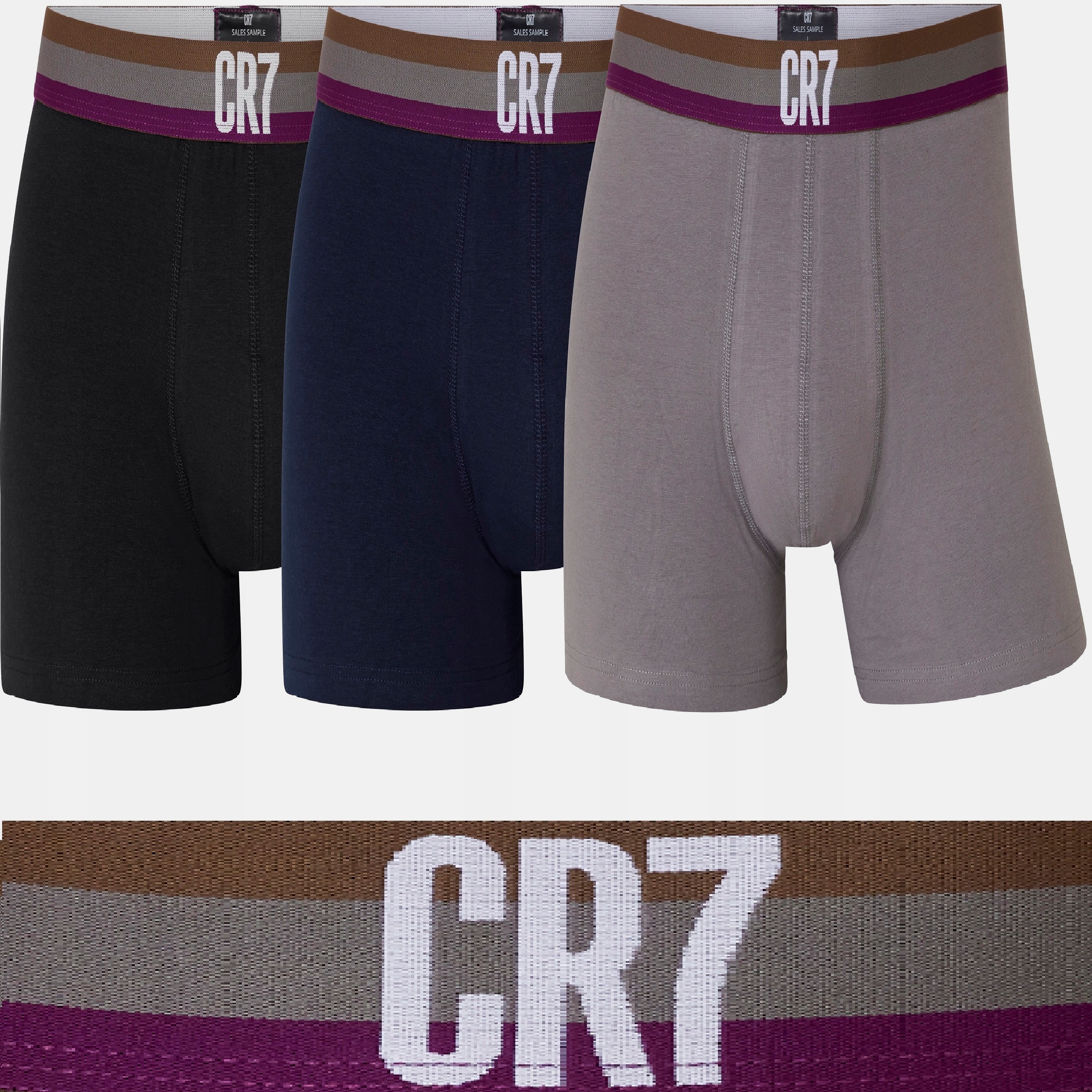 Pánské Boxerky Cristiano Ronaldo CR7 3-PAK XL