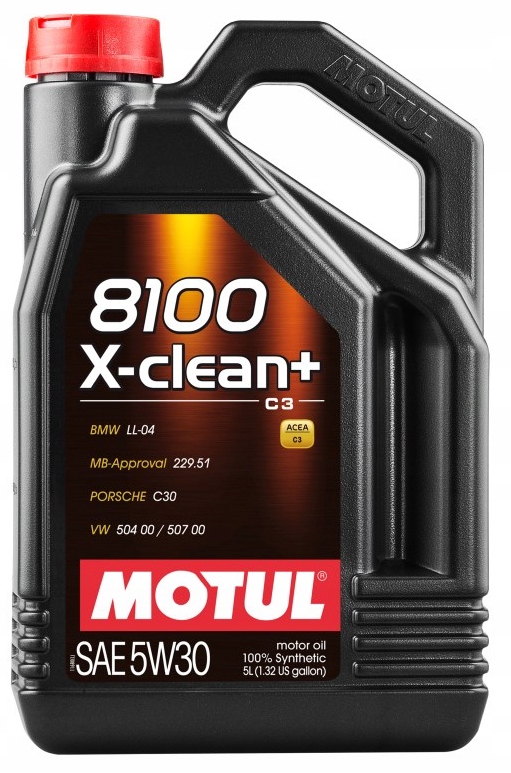 Olej Syntetyczny Motul 8100 X-clean+ C3 5W30 5L