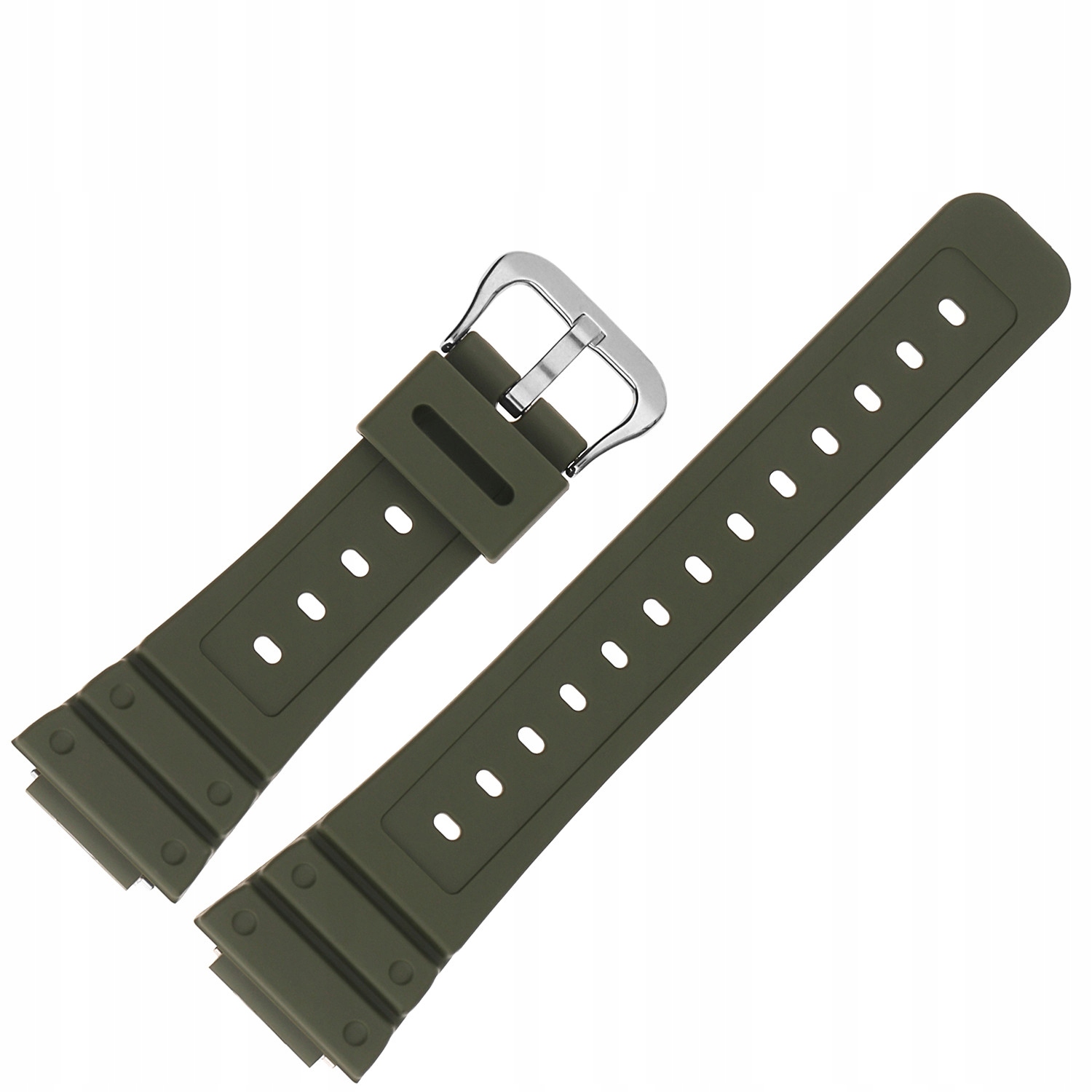Pásek k hodinkám Casio 10606819 zelený 16 mm
