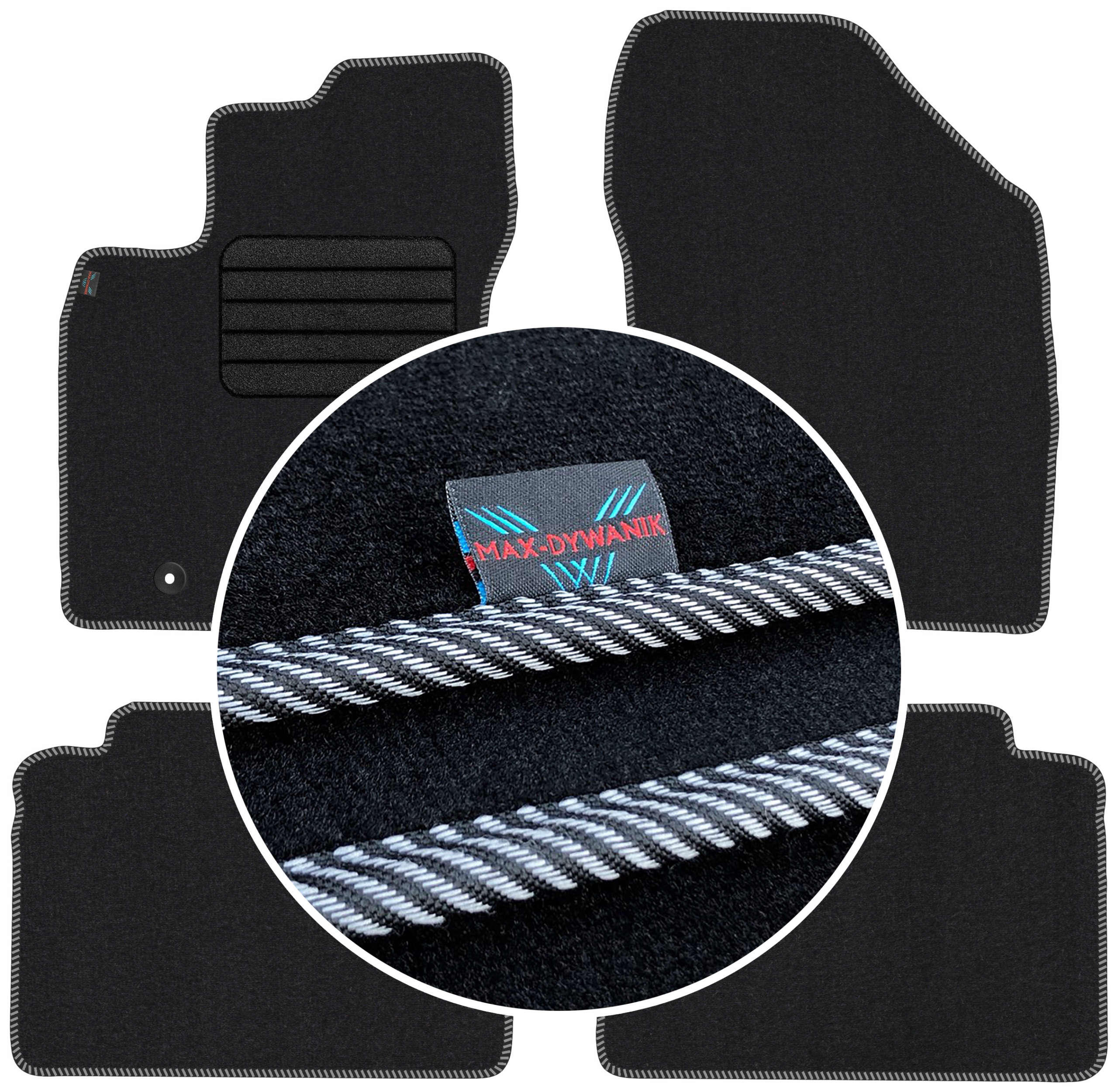 Toyota Avensis III 2009-2013 Koberce do auta