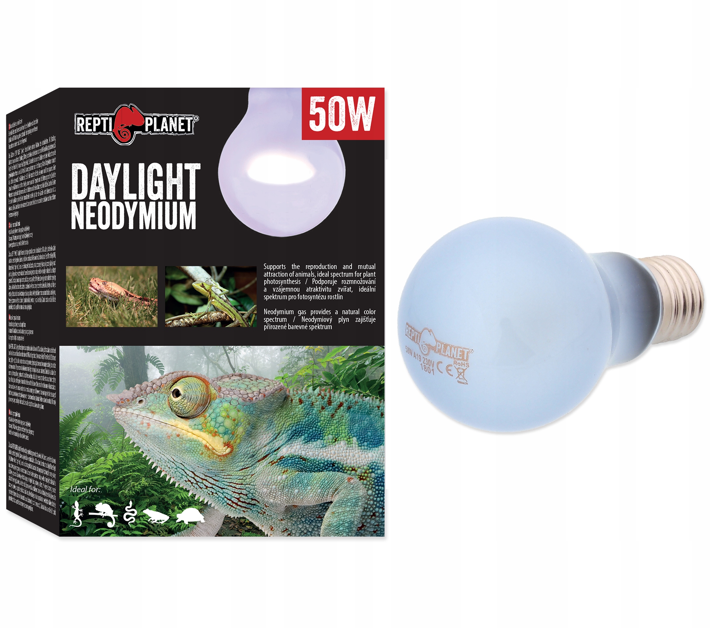 

Repti Planet Daylight Neodymium Do Terrarium 50W