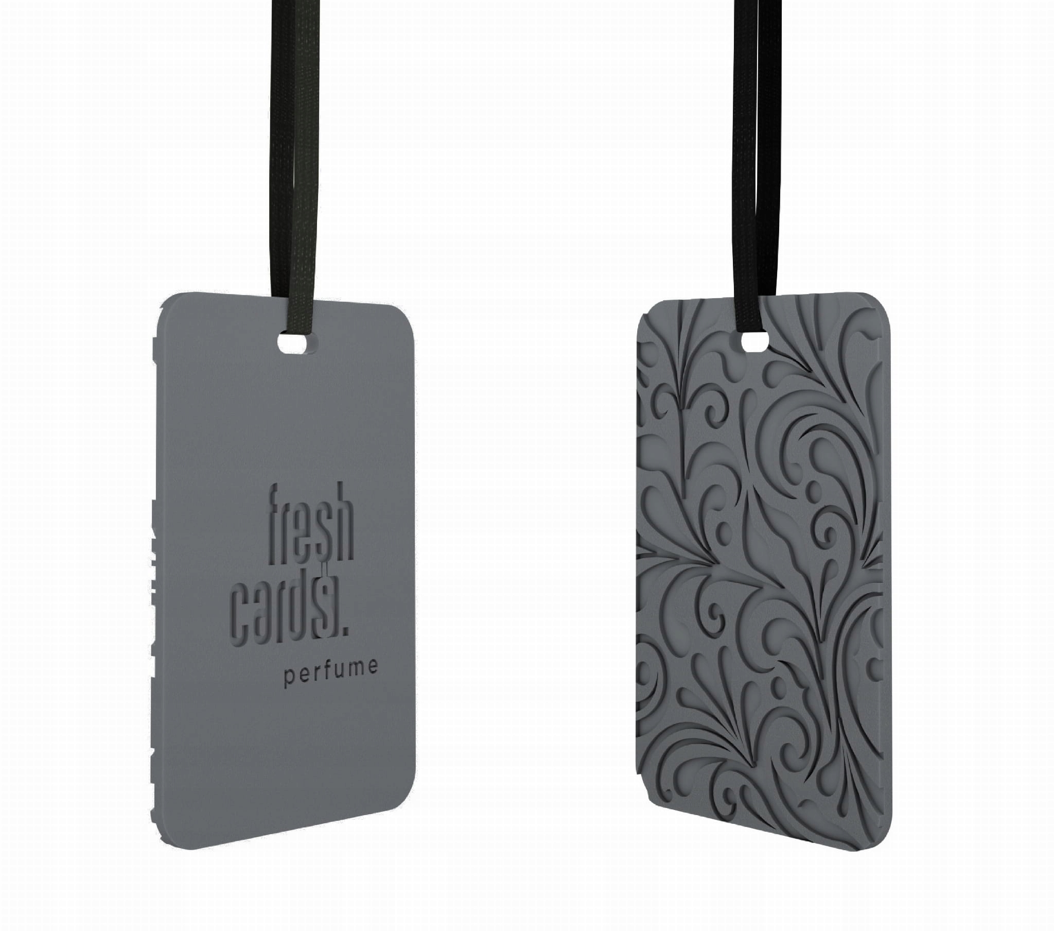

Fresh Cards zapach odświeżacz do auta 3D Black