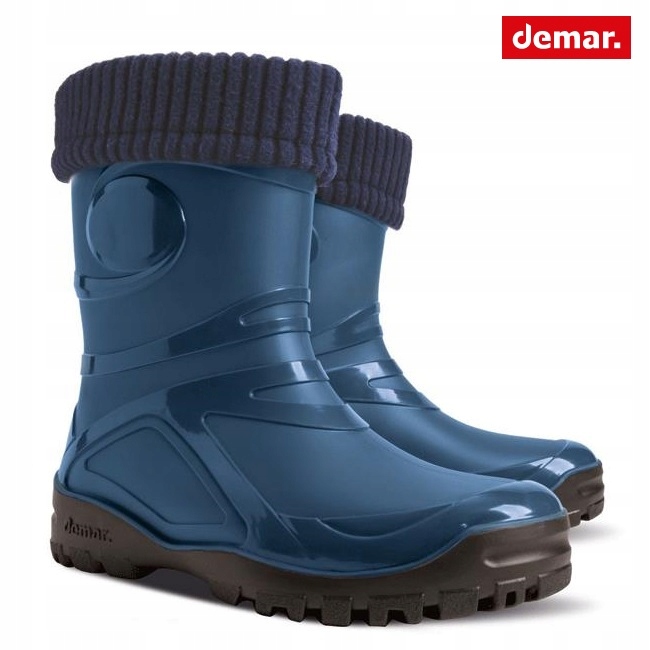 Polskie Kalosze Damskie Dziecięce Ocieplane Buty Marka Demar