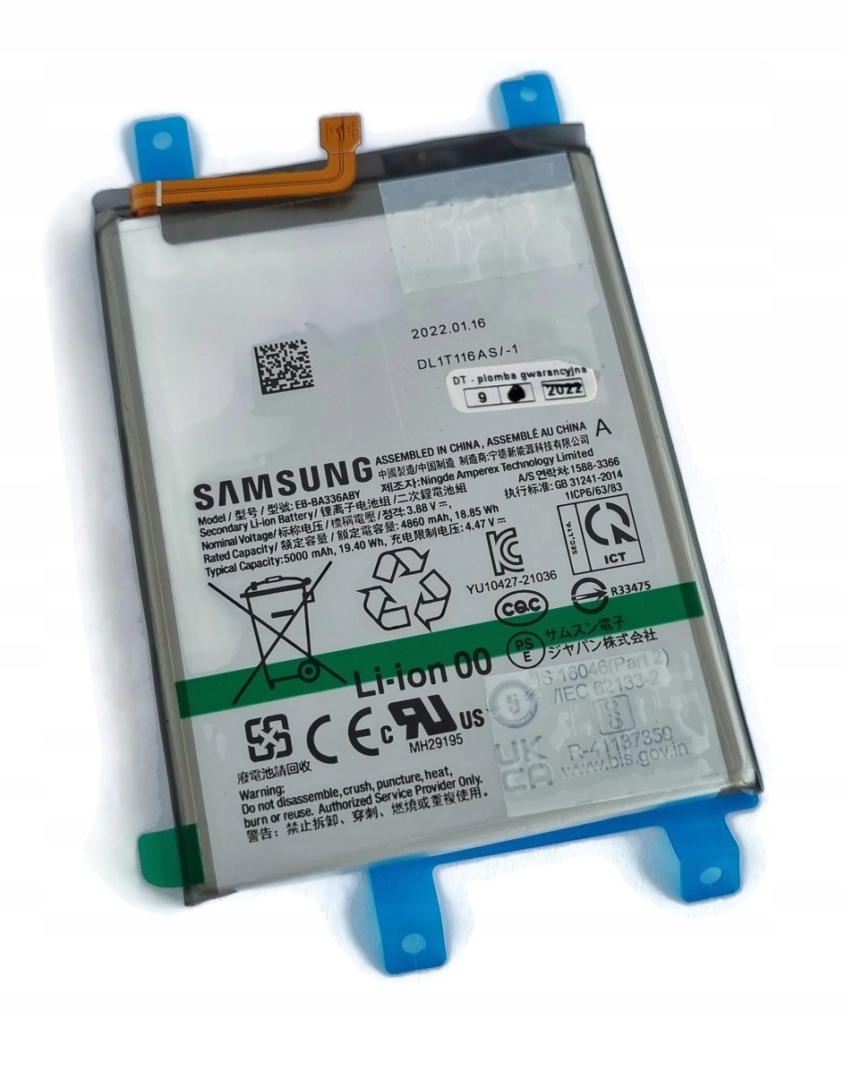 Org Nowa oryginalna bateria do Samsung Galaxy A33 5G A53 5G (SM-A336)