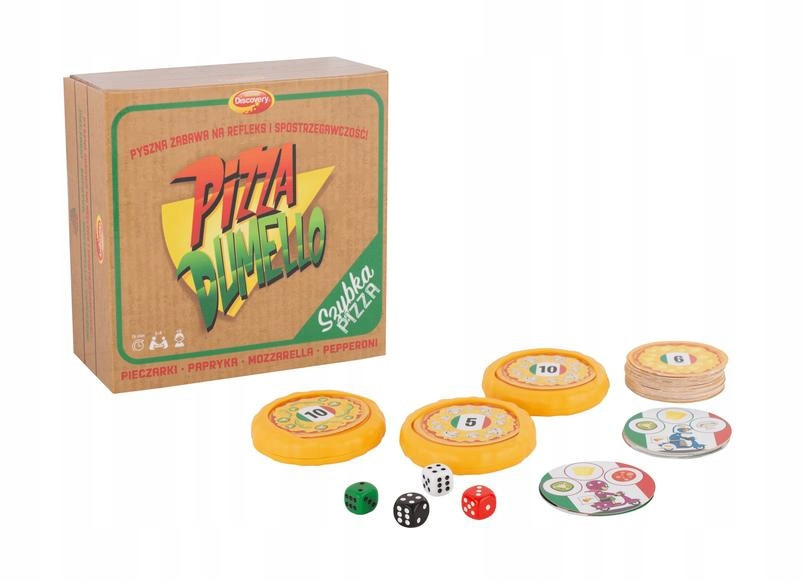 Pizza Gra Planszowa kreatywna Zabawka dla siedmiolatka Zręcznościowa