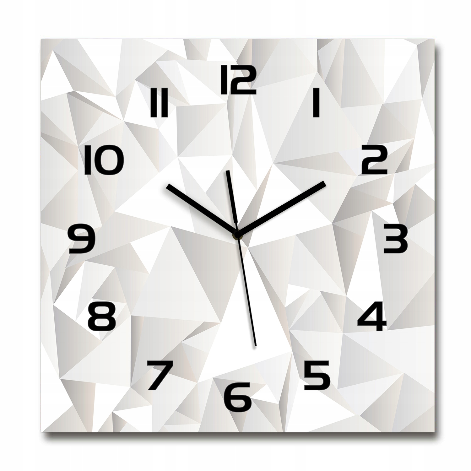 

Duży szklany zegar ścienny Abstrakcyjne tło 60x60