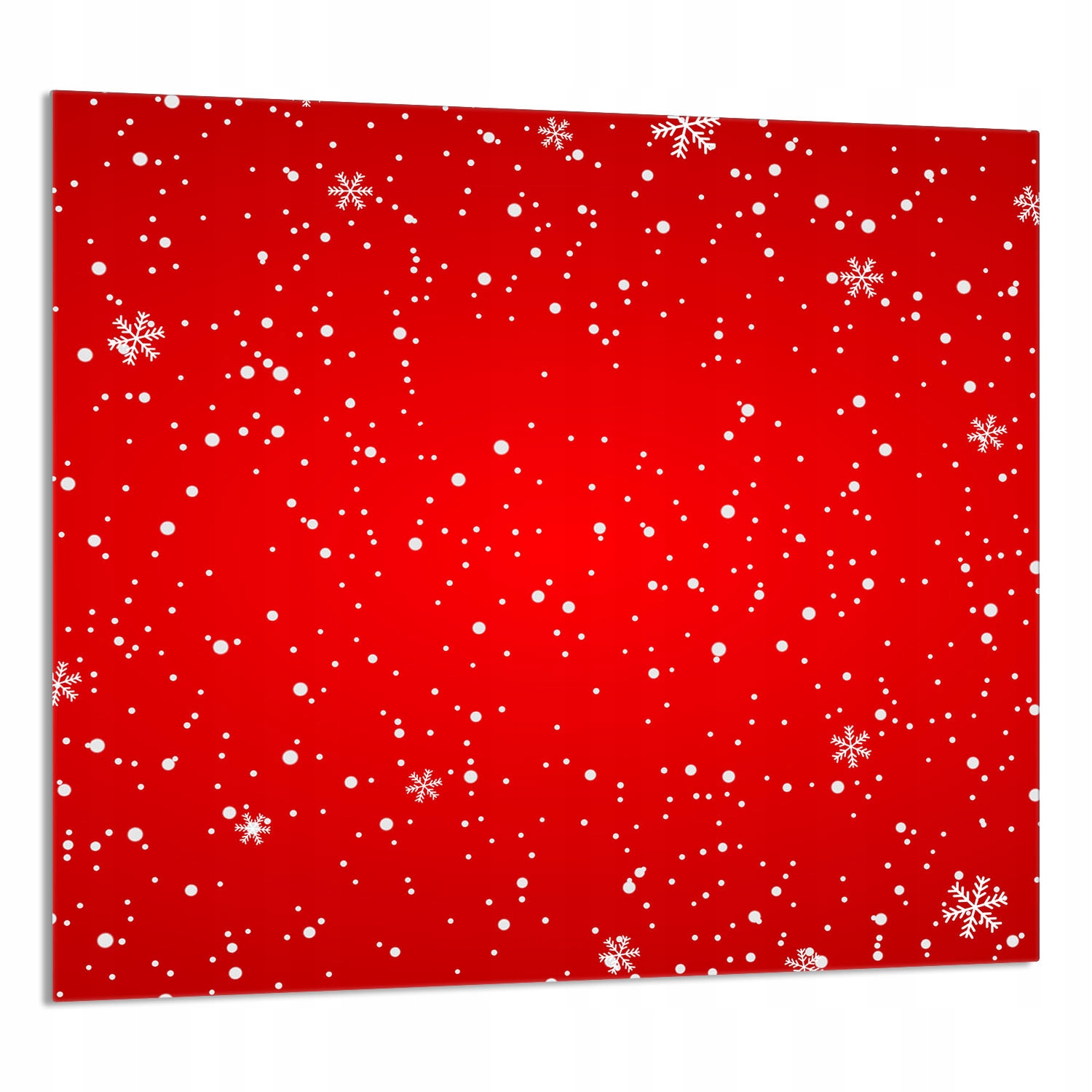 Skleněný Panel Do Kuchyně 65x60 Červené Tvrzené Sklo