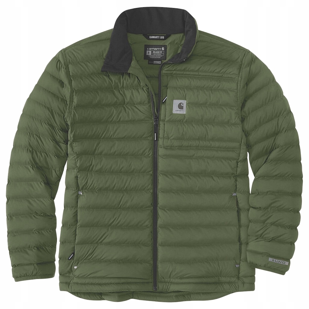 Prošívaná bunda bez kapuce Carhartt Lwd Stretch Chive XXL