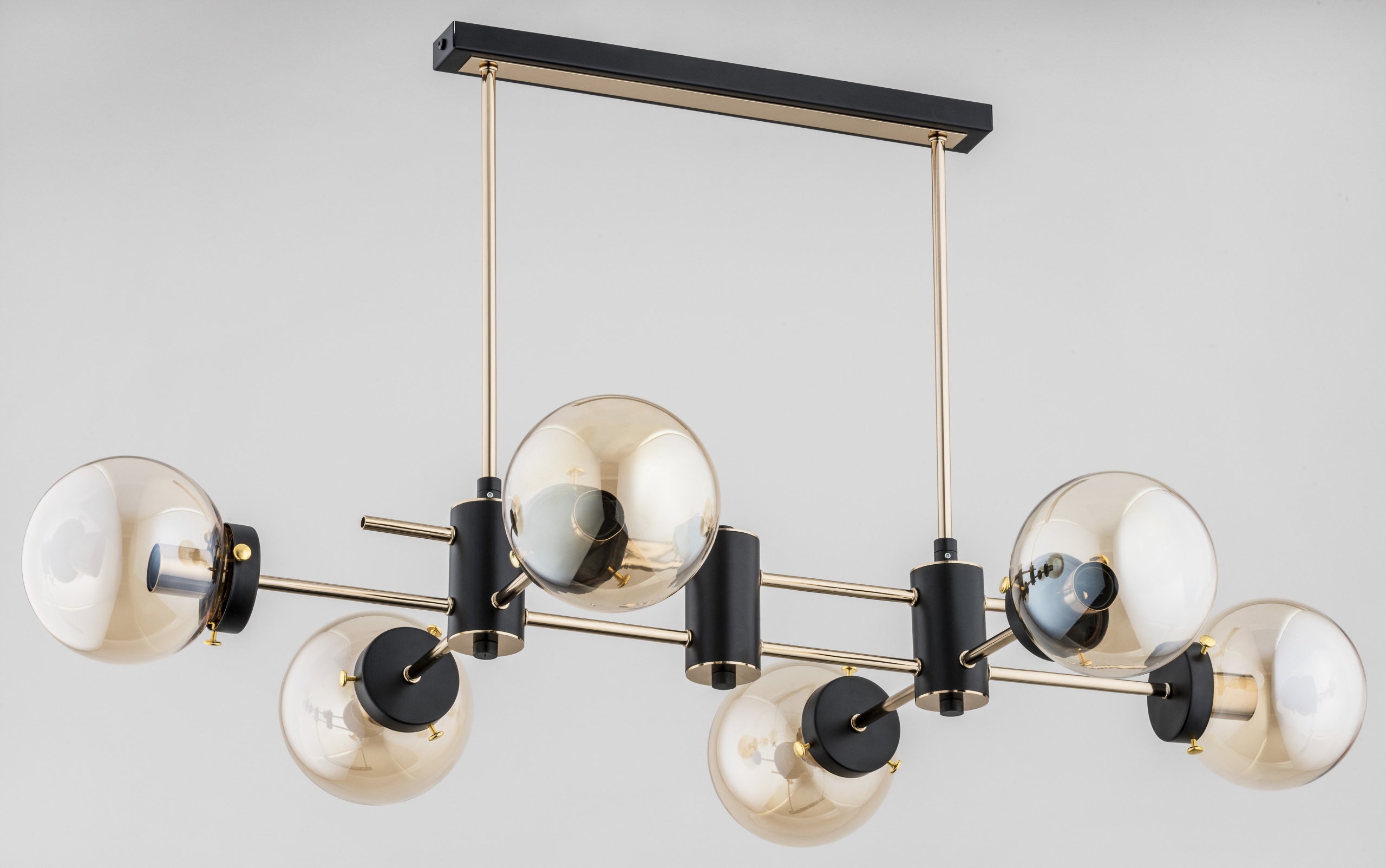 Lampa Wisząca Alfa Linio Sola 27496 Czarny