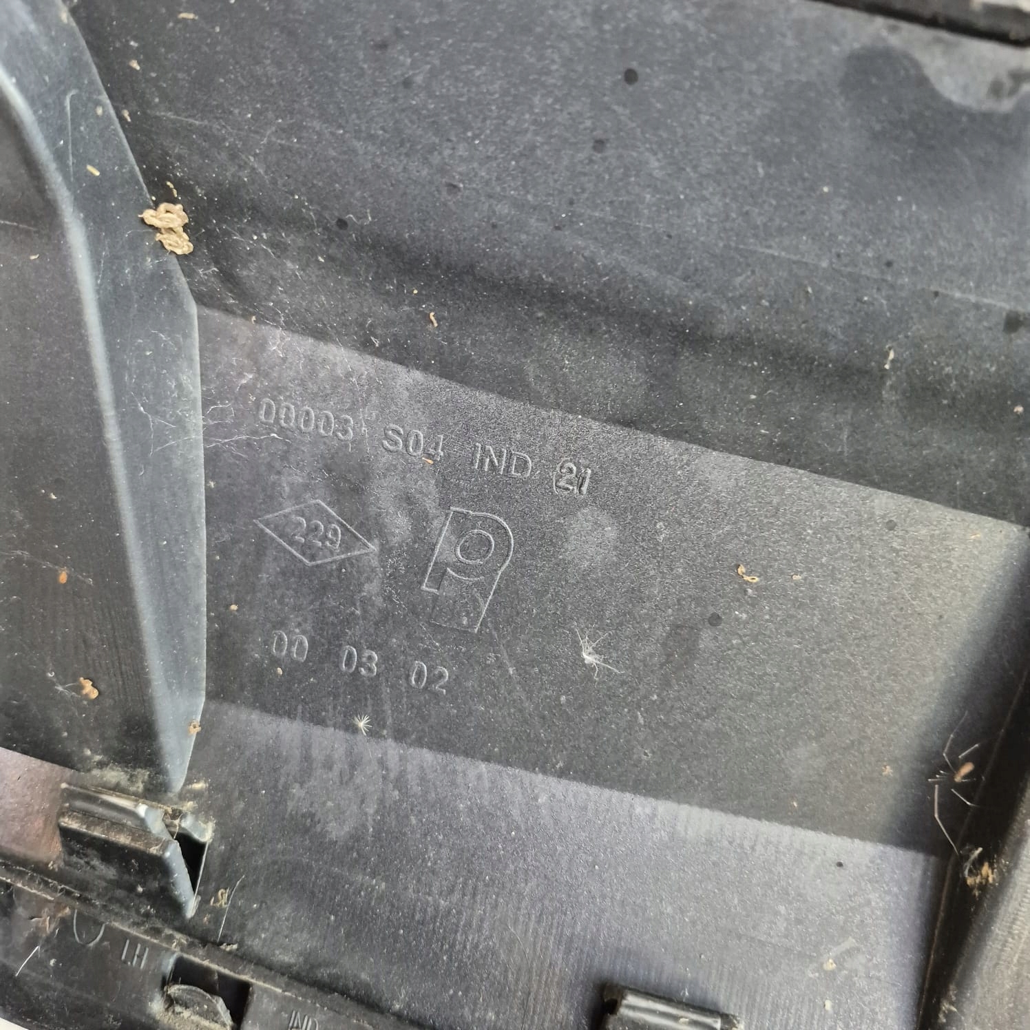 RENAULT SCENIC II 2 03-06 bumper front front