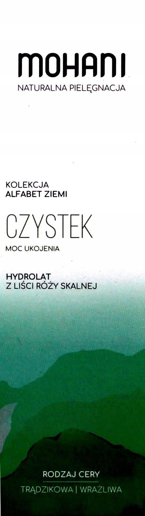 HYDROLAT Z CZYSTKA MOHANI 100 ML