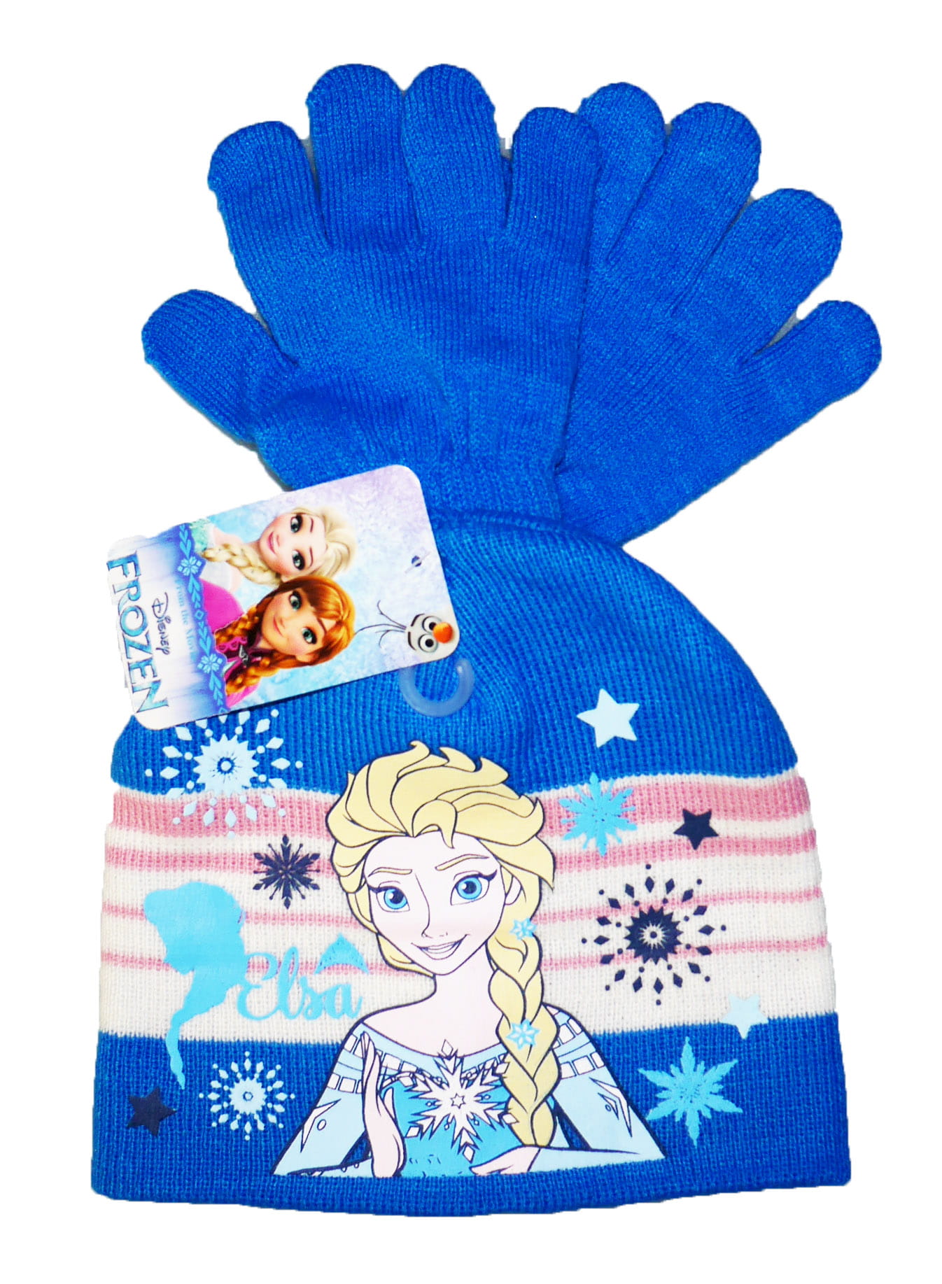 

Kraina Lodu Frozen Czapka rękawiczki Niebieska 52