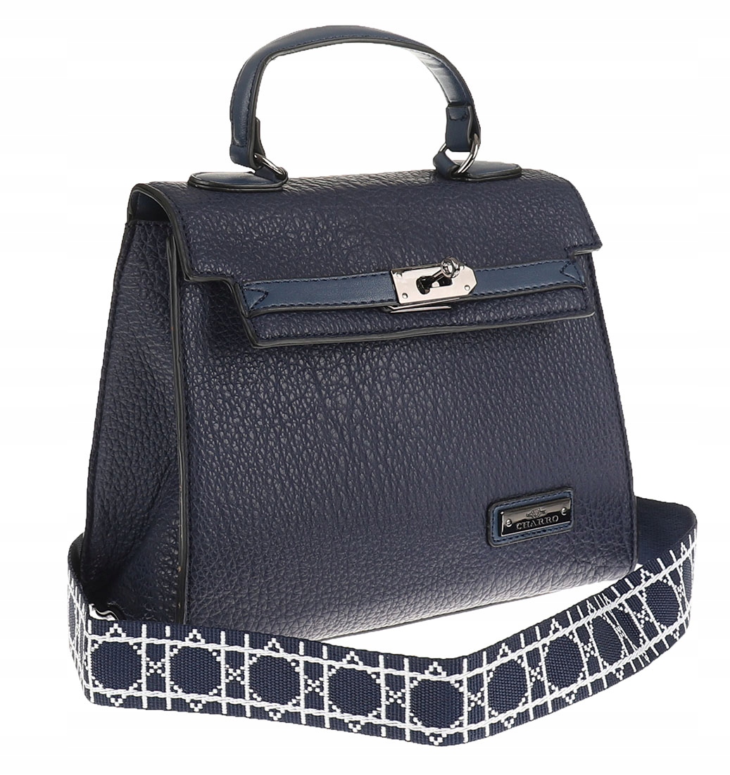 Klasyczna Elegancka Torebka Damska listonoszka 12307 Materiał dominujący skóra ekologiczna