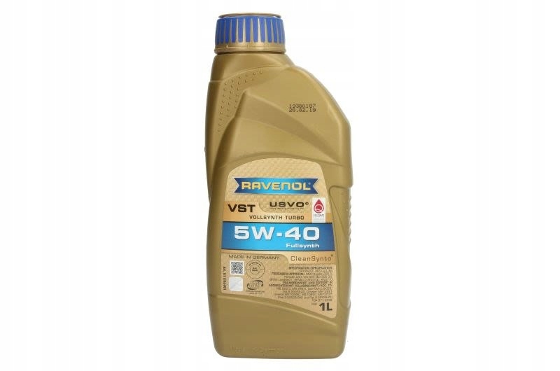 Olej silnikowy Ravenol Rav Turbo Vst 5W40 1L