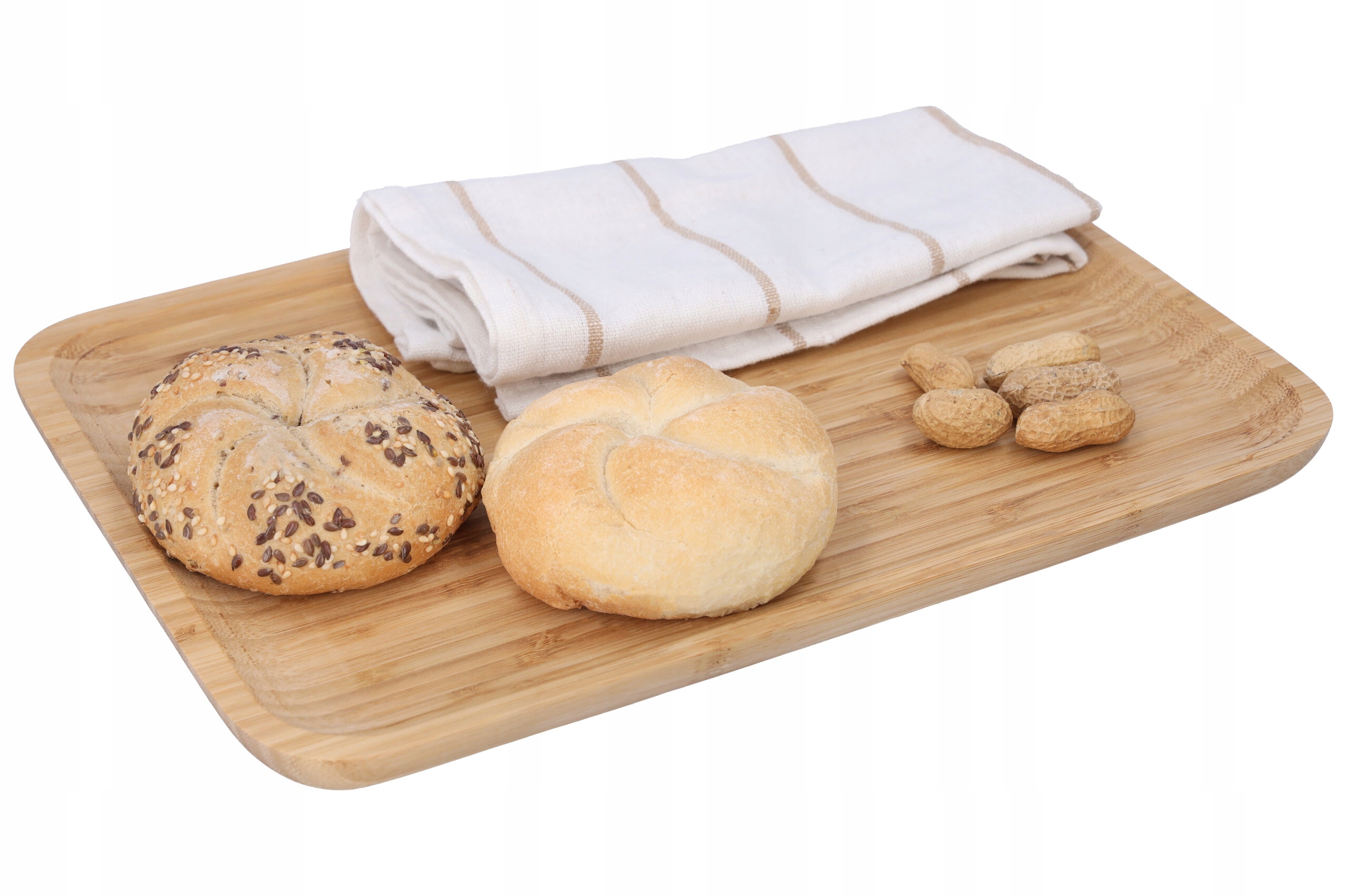 DESKA DO SERWOWANIA DEKORACYJNA TACA DREWNIANA DO SUSHI PRZYSTAWEK 33x23CM Marka Excellent Houseware