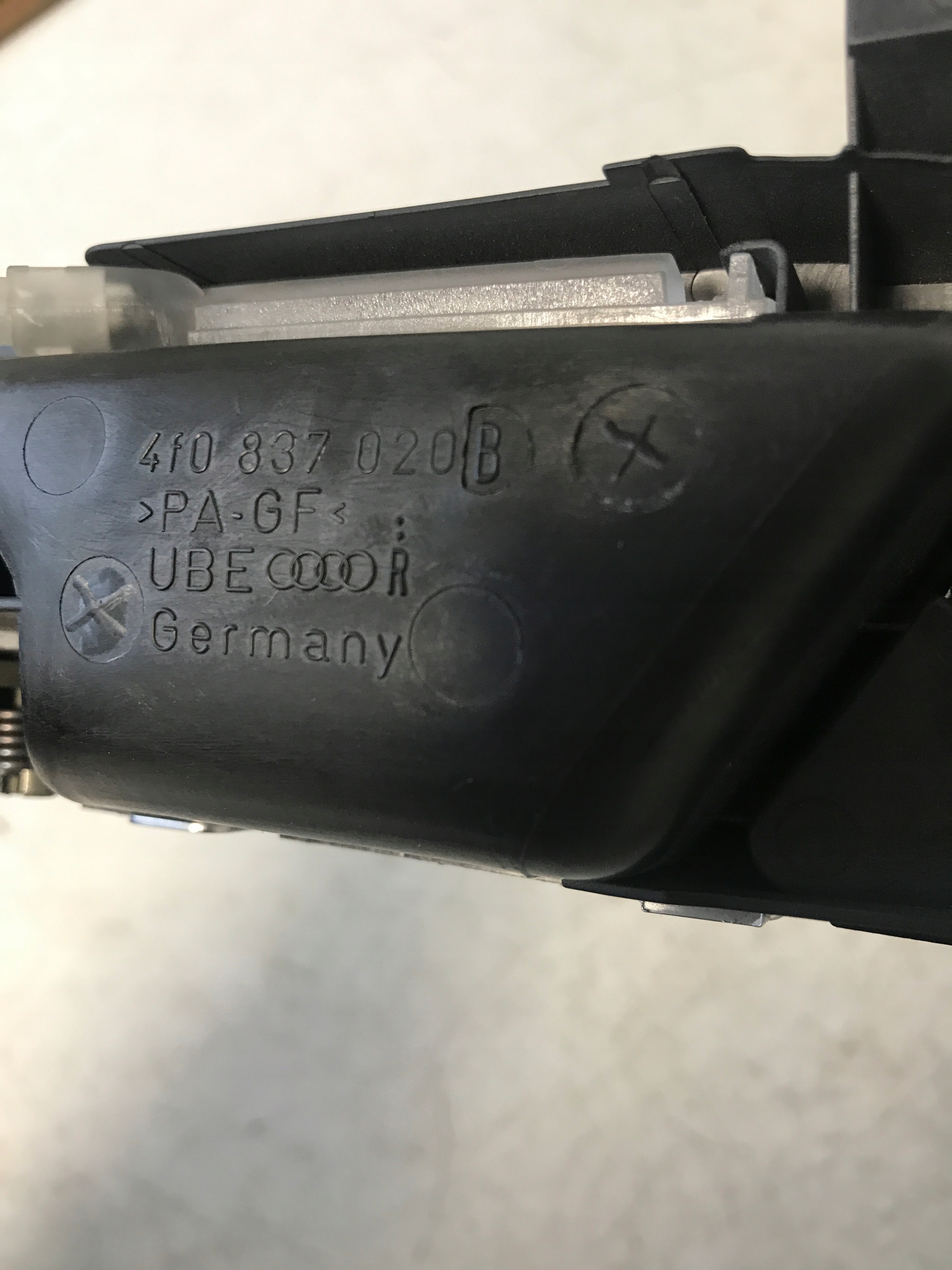 handle inner right front AUDI A6 C6