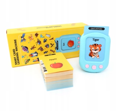 ZABAWKA DO WCZESNEJ NAUKI ANGIELSKIEGO 224 KARTY Marka inna