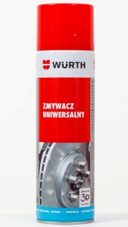 8x WURTH ODTŁUSZCZACZ ZMYWACZ DO HAMULCÓW 500 ML EAN (GTIN) 4053479371467