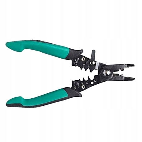 Obcinaczki z zaciskarką konektorów