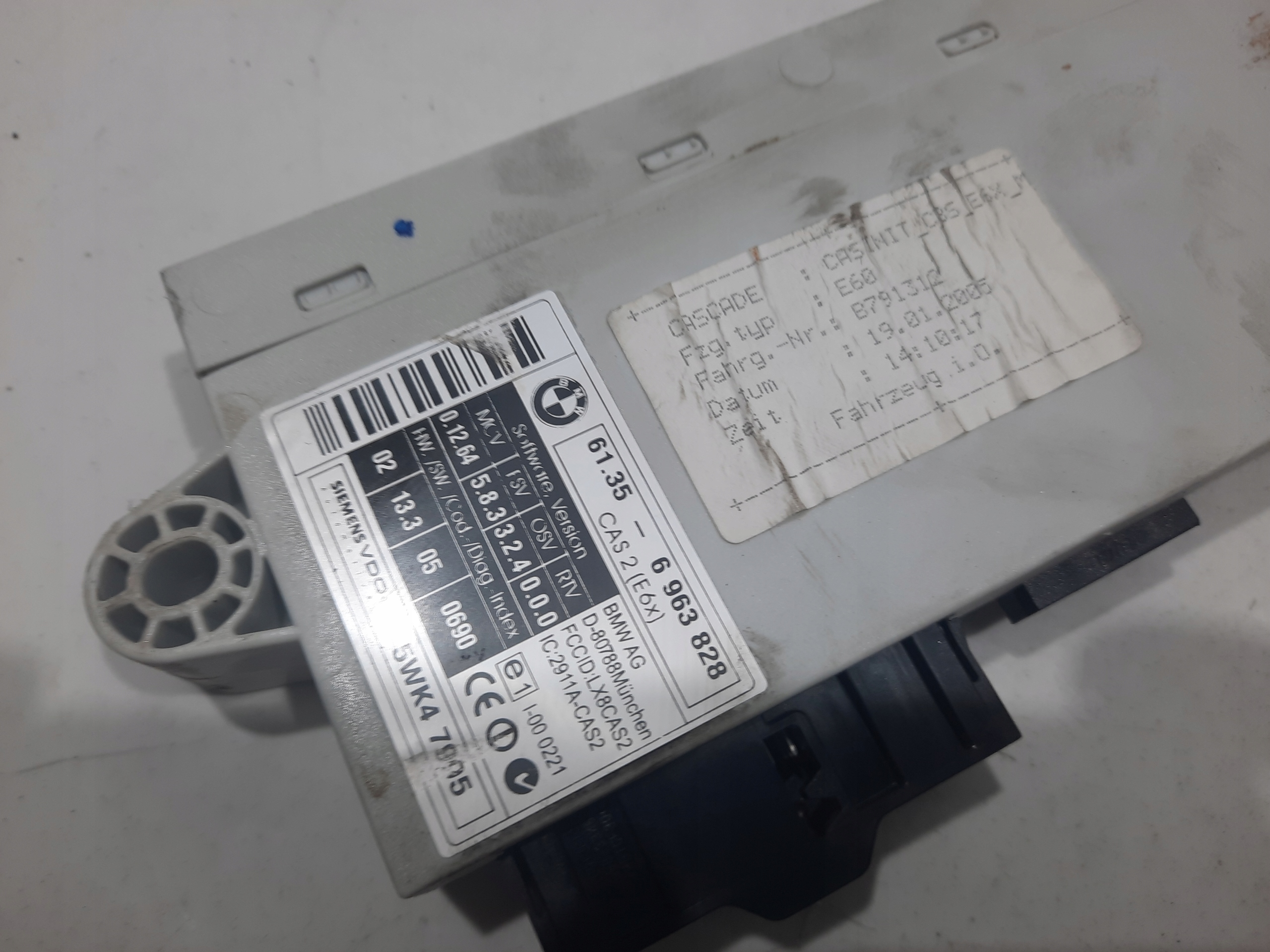 MODUL STEROWNIK CAS BMW E60 E61 6963828 Part number 6766280