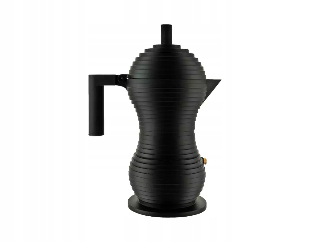 Tlakový kávovar Alessi Pulcina černý 300 ml 6 šálků