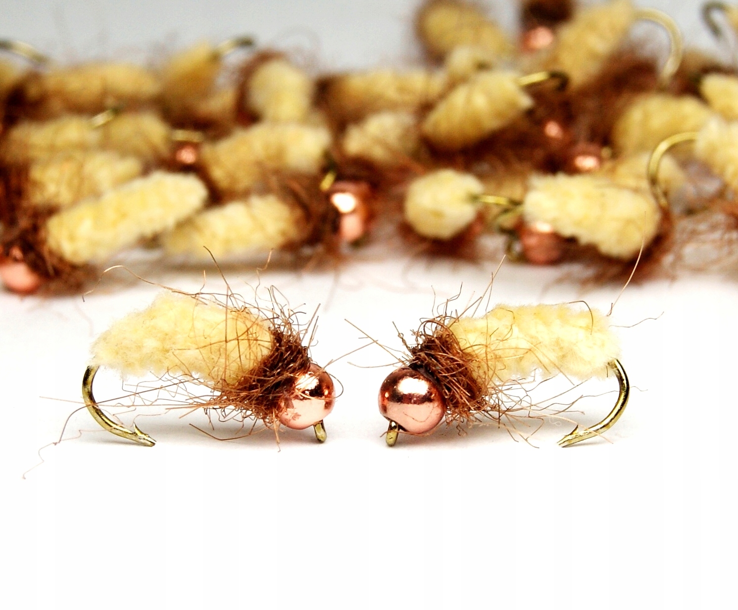 

Copper Bead Cream Worm