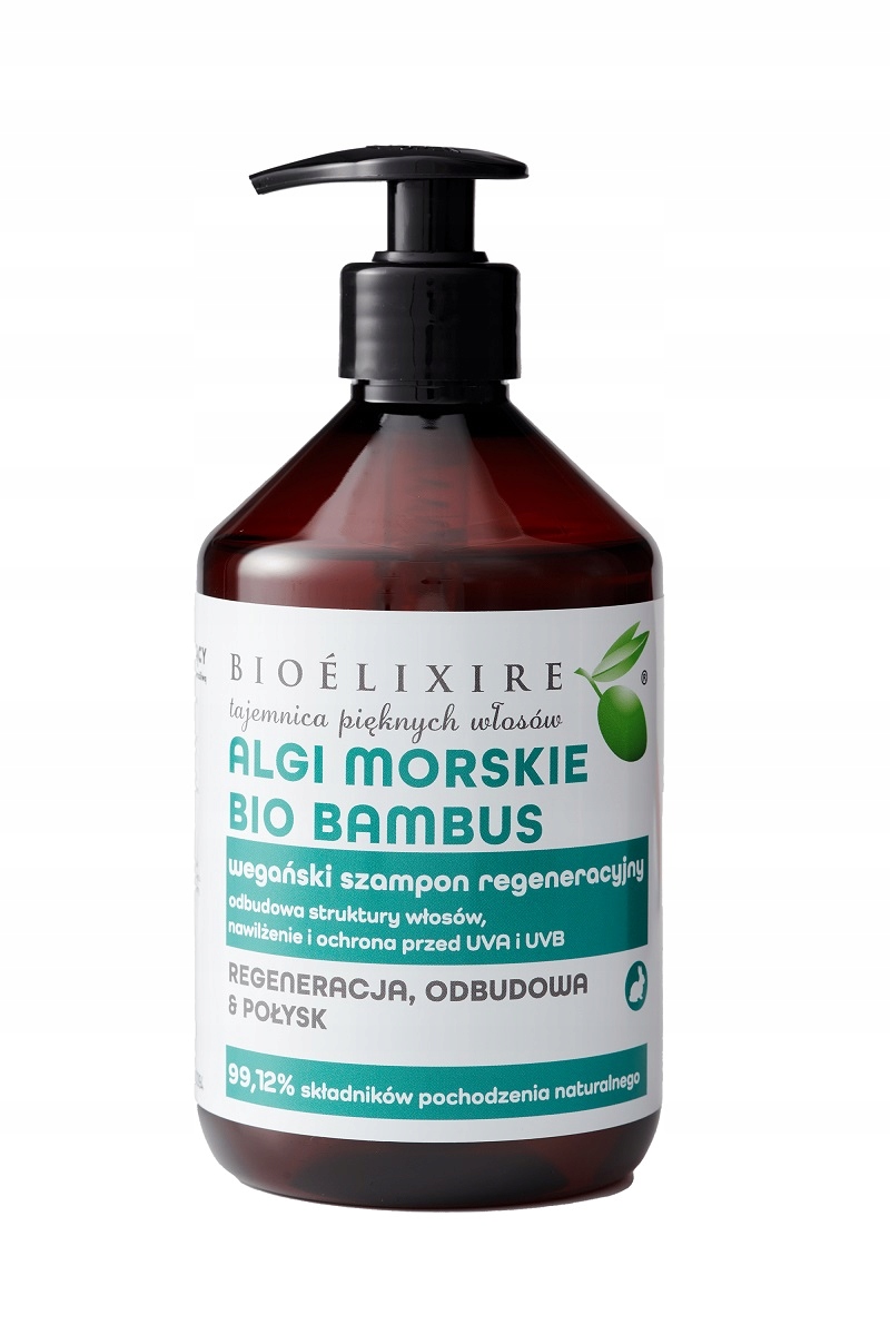 

Bioelixire Vegan Algi Szampon regenerujący 500ml