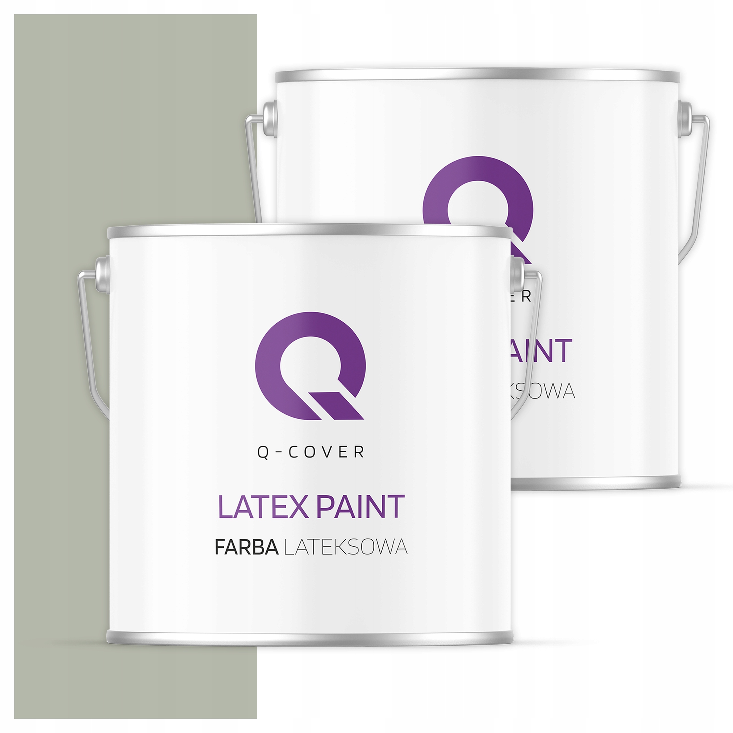 Barva vnitřní stropní barva 5L Hluboká matná barva Khaki H1747