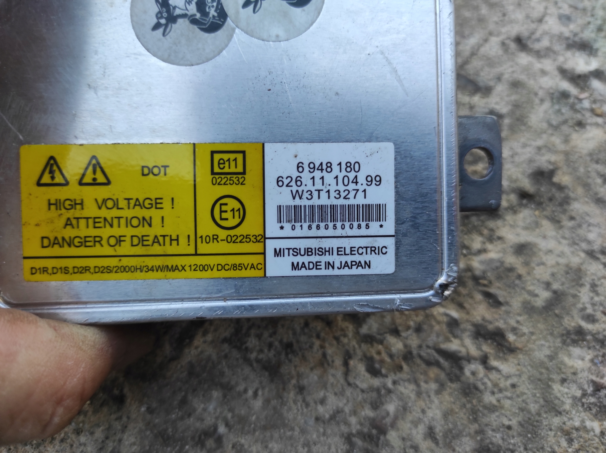 control unit XENON BMW E90 E91 6948180