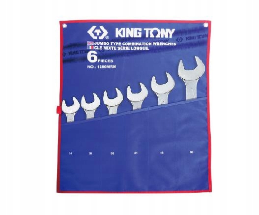 King Tony Sada Očkoplochých Kľúčov 34-50 mm 6ks