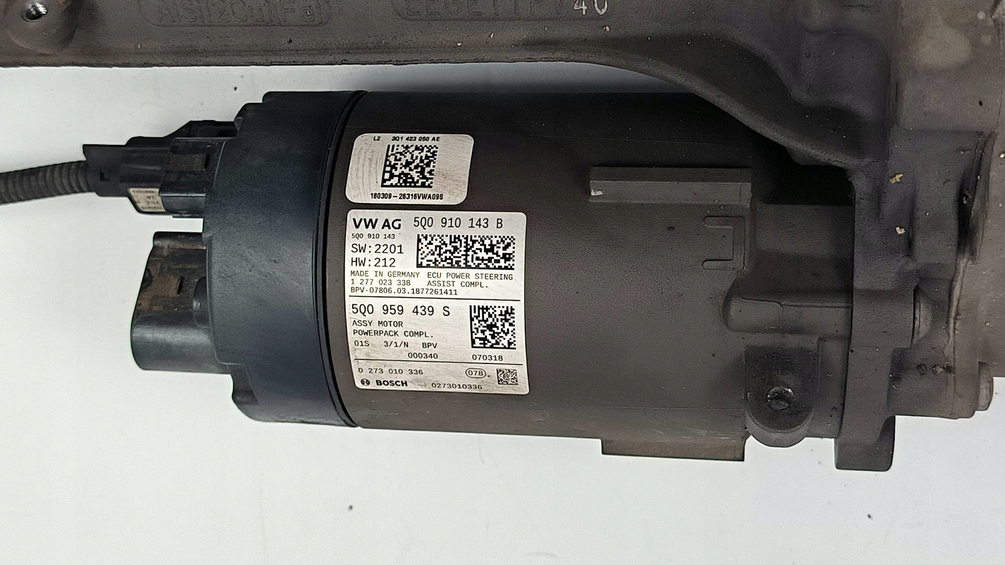 control 5Q1423105G SKODA SUPERB III