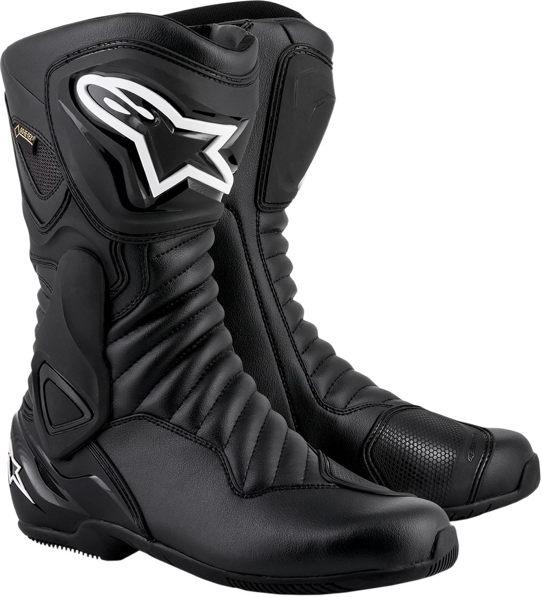 Motocyklové Športové Pánske Čierne Topánky Alpinestars SMX-6 V2 Gtx Black 46