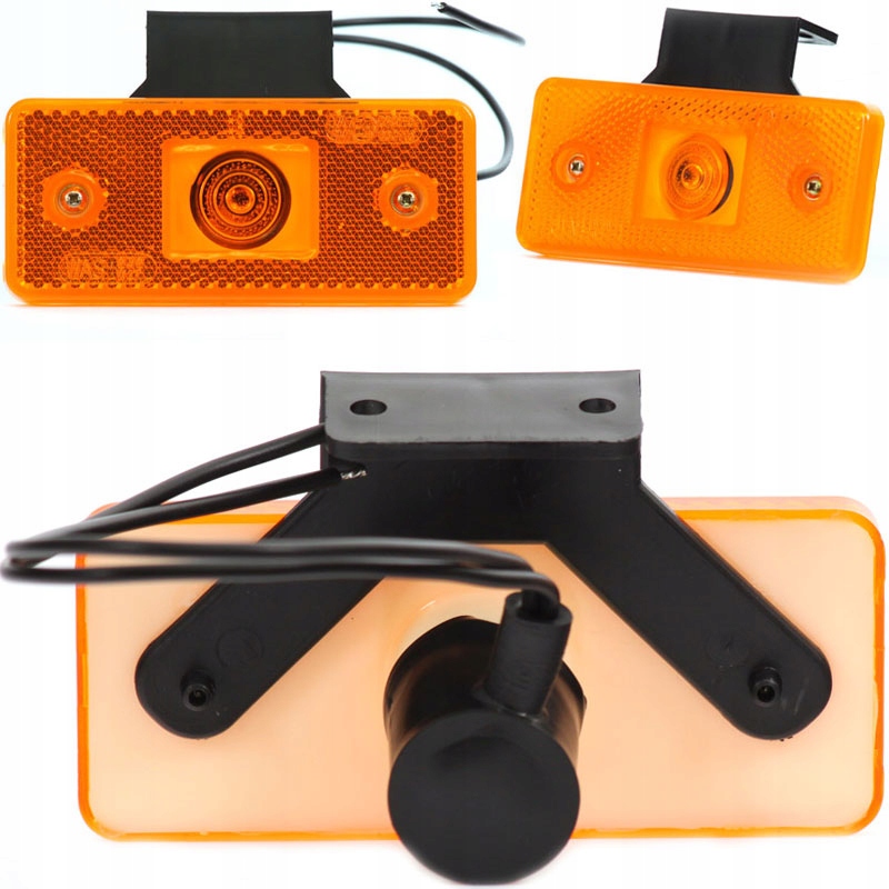 

Lampa Obrysowa Boczna Żarówkowa 12-24V Odblask Waś