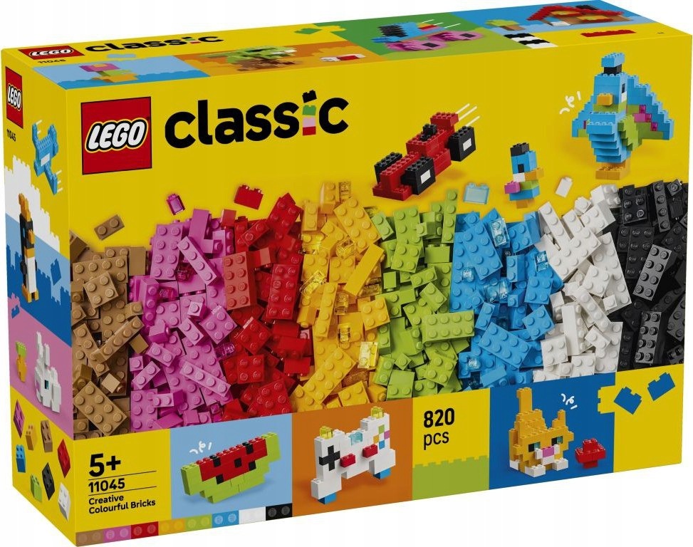 11045 Lego Classic Kreativní barevné stavebnice Lego
