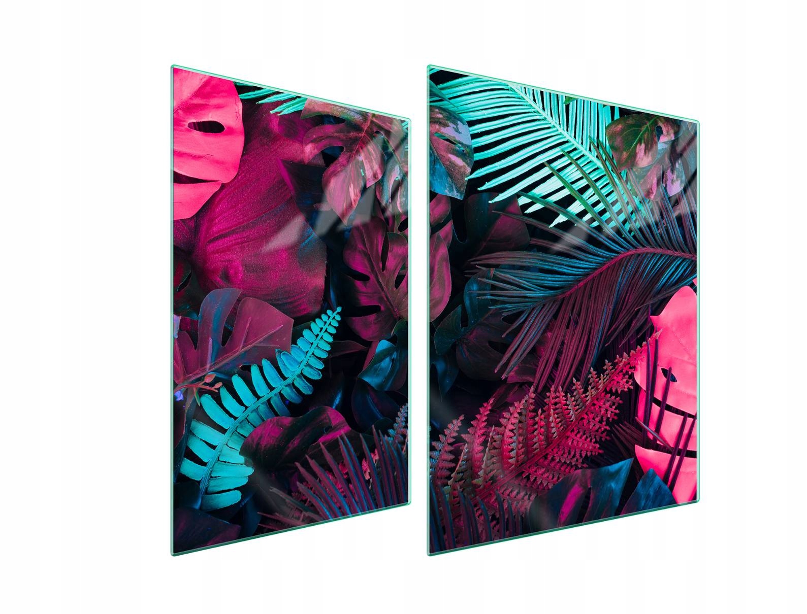 Skleněná ochranná deska na sporák 70x52 List Tvrzené sklo 7v1