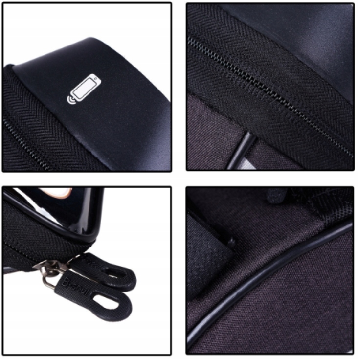 WODOODPORNA SAKWA TORBA ROWEROWA UCHWYT NA TELEFON MONOTOWANA NA RAME Model 121