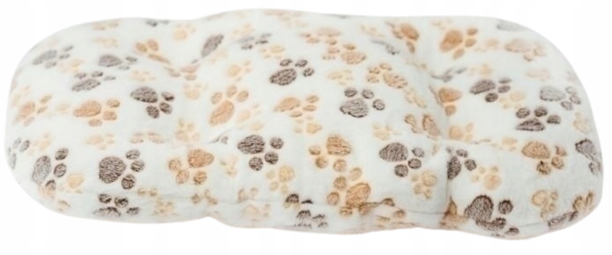 Levně Bimbay Pohovka Pelíšek pro psa Pikolo č. 75x60 cm béžová tlapky