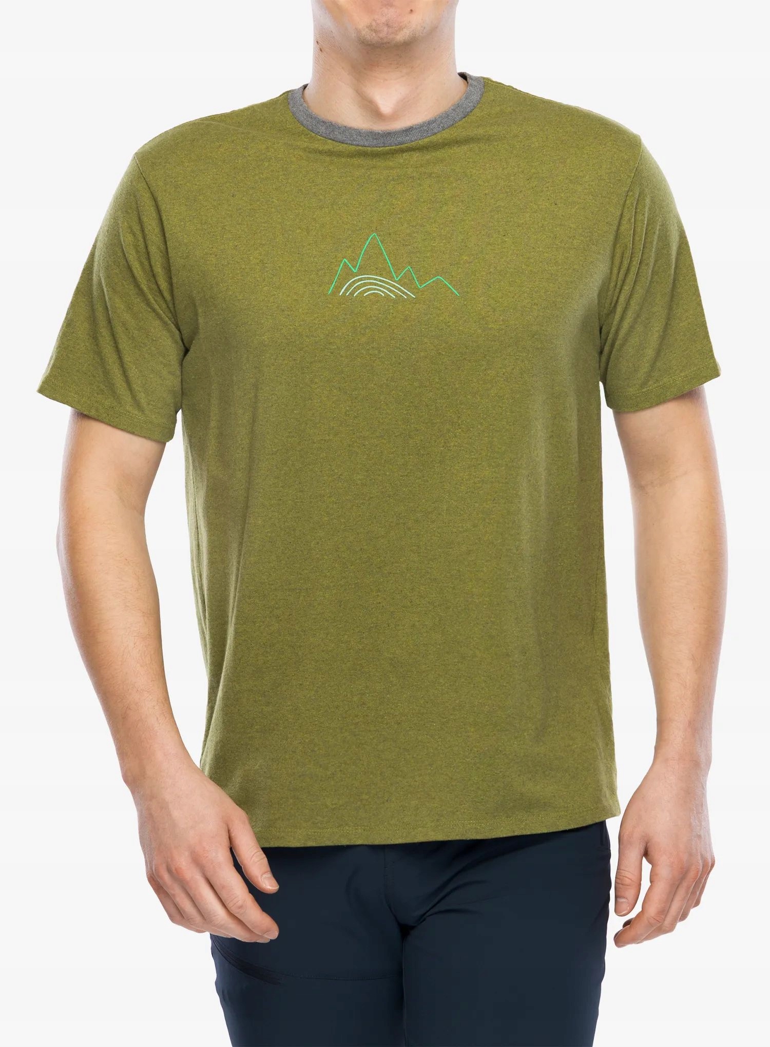 Tričko s potiskem Patagonia Berm Logo Responsibili-Tee graze green XL