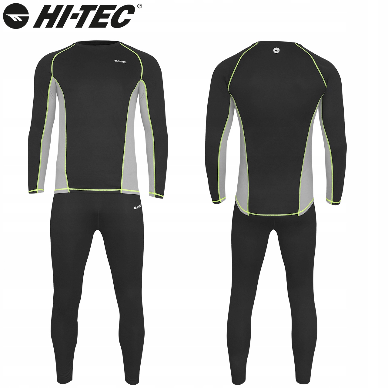 BIELIZNA TERMOAKTYWNA MĘSKA HI-TEC KAMO KOMPLET GÓRA DÓŁ TERMICZNA 3XL Marka Hi-Tec