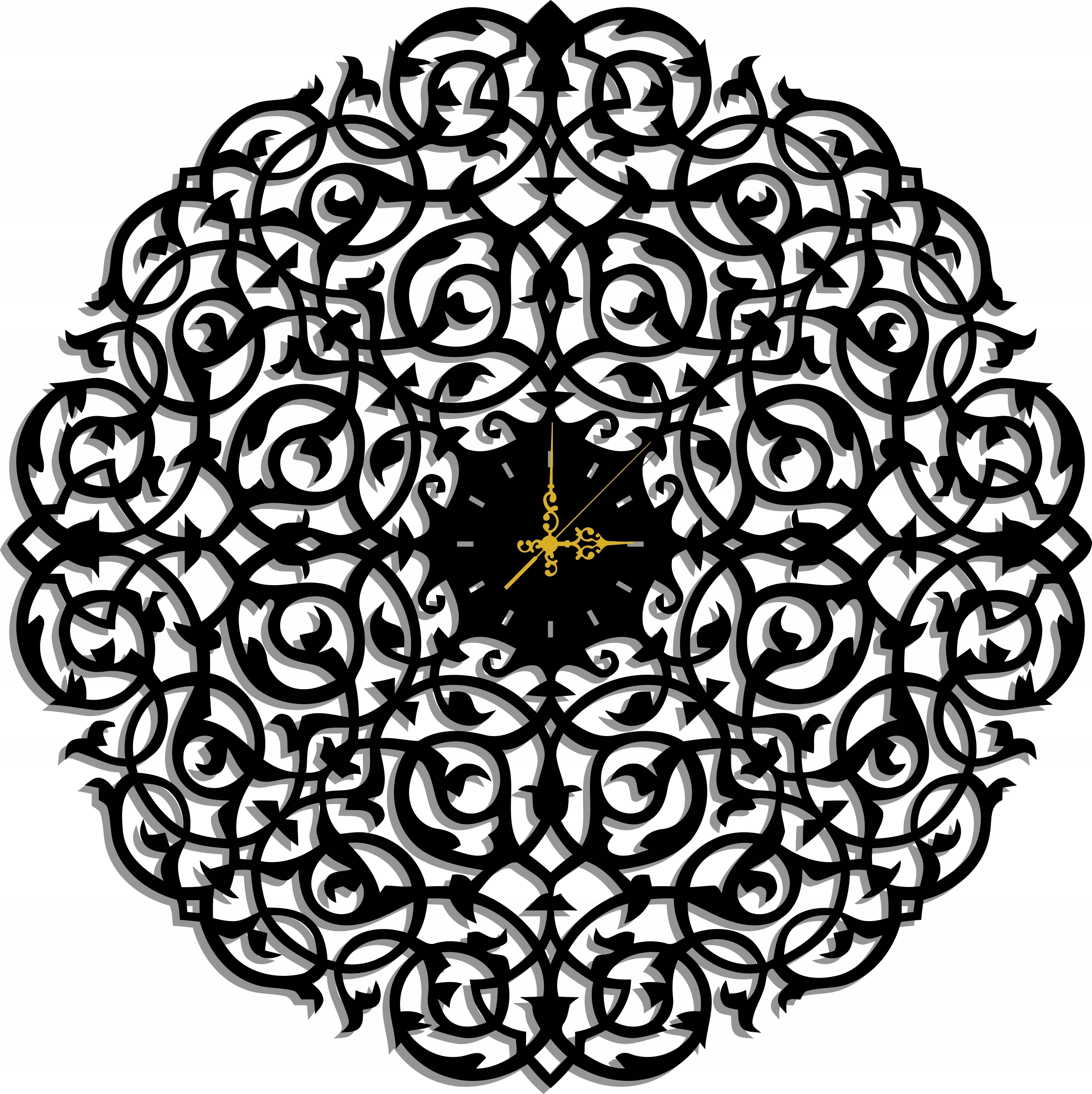 Vintage Nástěnné Hodiny 80 CM XXXL 17 Barev